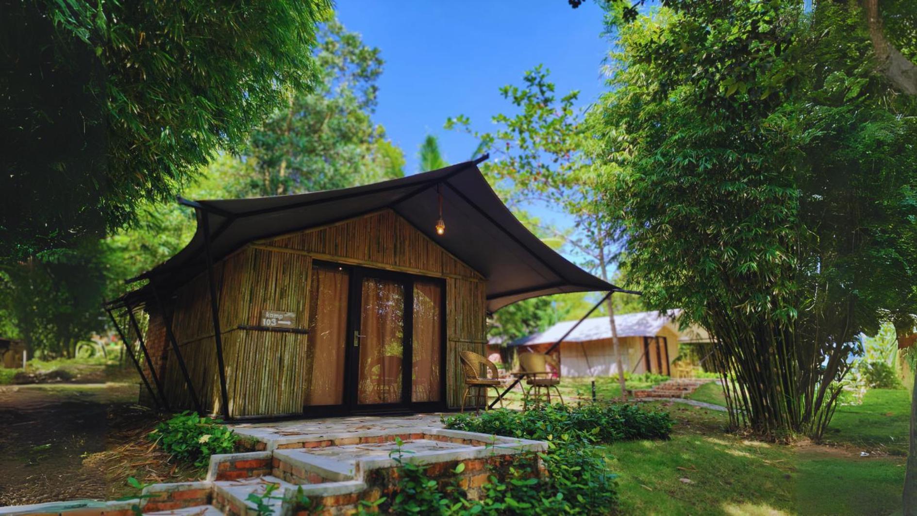 "D'Bamboo Kamp" Desa Wisata Ekang Lagoi Εξωτερικό φωτογραφία